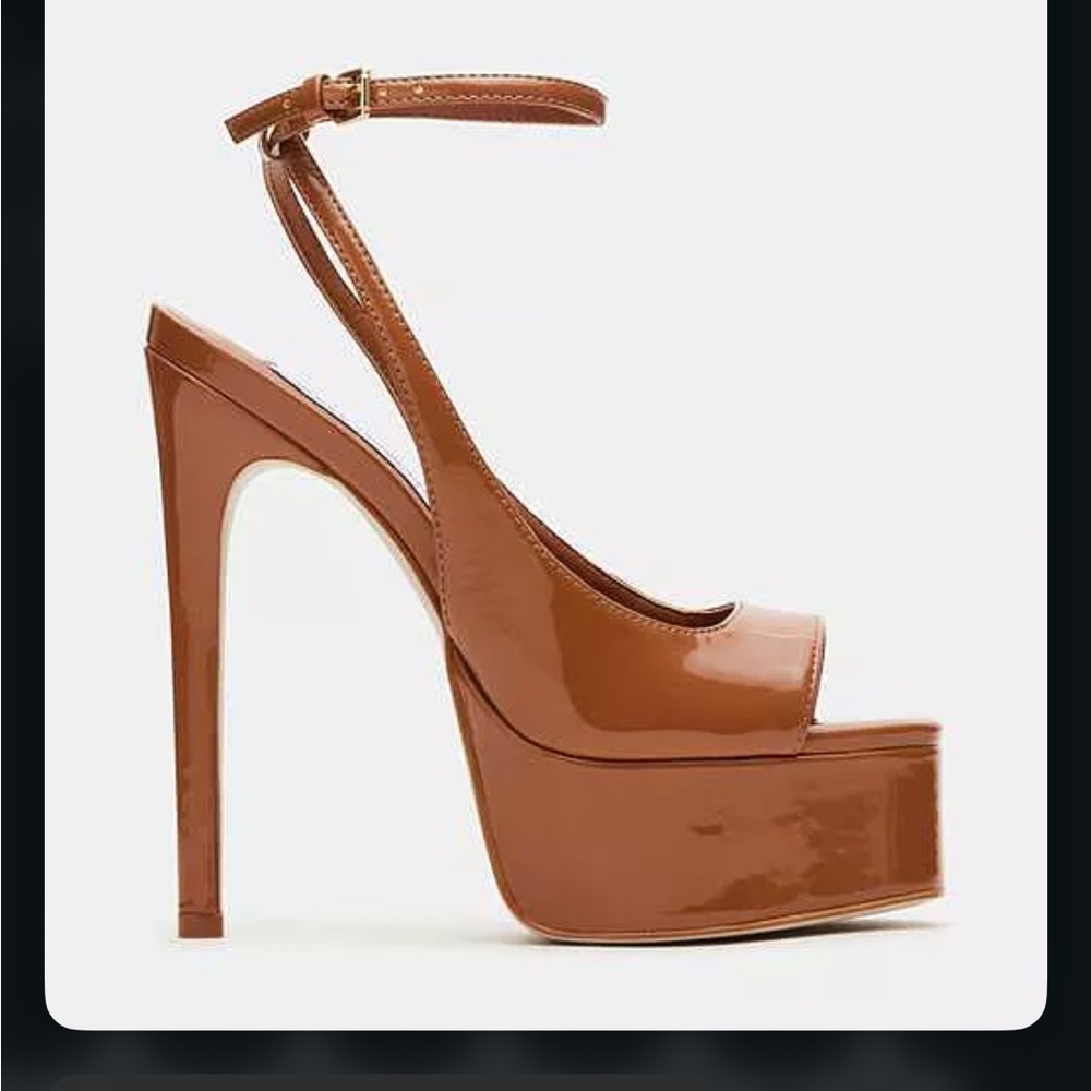 Steve Madden Brown Platform Heels